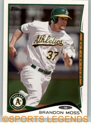 2014 Topps MLB #471 Brandon Moss - Image 1 of 2