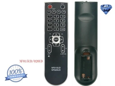 New NF015UD/020UD Replace Remote for Emerson Sylvania TV LC195SL9 LC320EM81  - Image 1 of 4