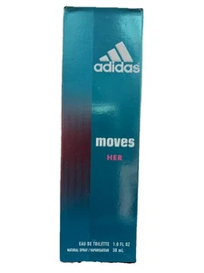 Adidas Moves for Her 1.0 oz EDT Spray NIB AUTHENTIC - Picture 1 of 2