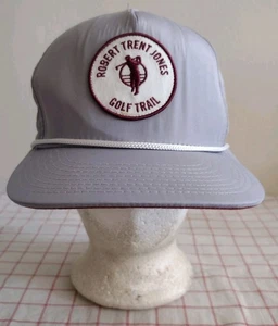 Robert Trent Jones Golf Trail Seil Kappe Mütze grau verstellbar bestickt Pukka - Bild 1 von 6