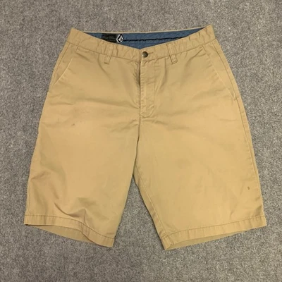 Volcom Shorts Mens Size 32 Chino Cotton Skateboard Surf - Image 1 of 4