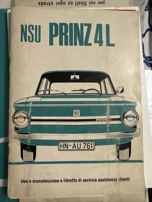 Nsu Prima 4 Libretto - Immagine 1 di 3