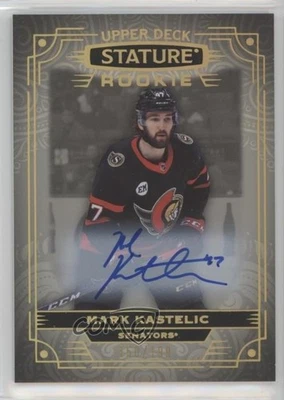 2022-23 Upper Deck Stature Rookies Auto /199 Mark Kastelic #134 Rookie Auto RC - Image 1 of 2