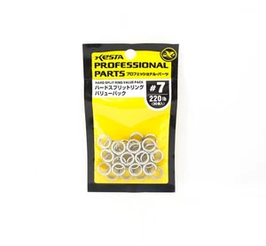 Xesta Hard Split Rings Value Pack Yellow Package Size 7, 30 pieces (7302) - Picture 1 of 5