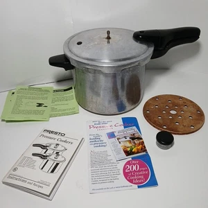 Presto 8 Quart Schnellkochtopf Aluminium Modell 409A   - Bild 1 von 12