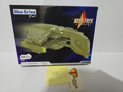 Bluebrixx Star Trek Romulan Warbird NIB 266 Piece Building Block Set German  - Image 1 of 2