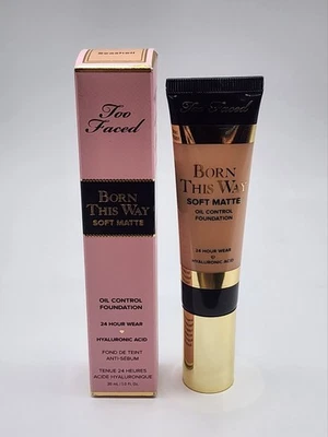Too Faced Born This Way Soft Matte Oil Control Foundation Seashell New - Image 1 of 3