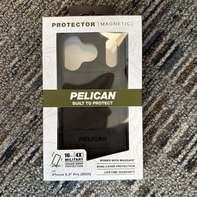 Pelican Protector iPhone 17 Pro Case Compatible with MagSafe Rugged Magnetic - Image 1 of 3