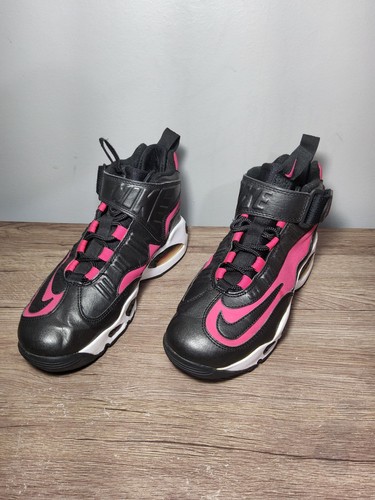 Scarpa Nike Air Griffrey Max Night Stadium Fusion rosa GS taglia 4 5 anni