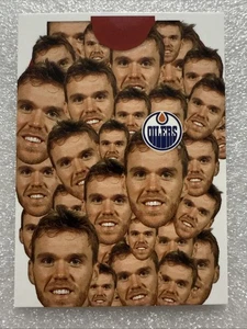 2024-25 Upper Deck Credentials Repetitive Head Shirts Connor McDavid /250 Oilers - Picture 1 of 2