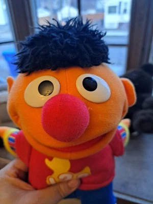 Hasbro Sesame St. Ernie Plush Body NO VOICE BOX 2010 - Image 1 of 4