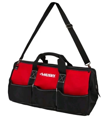 24 inch - Husky Zippered Tool Bag  - 16 Pockets - Organizer - NEW - Image 1 of 4