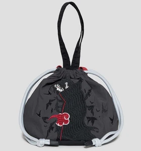 Graniph NARUTO NINJA japan limited SASUKE nylon string bag UCHIHA ITACHI - Picture 1 of 11