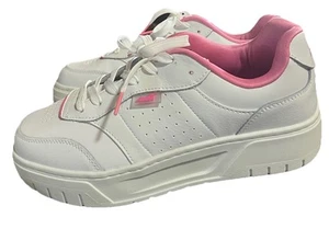 Women's Avia Platform Court Sneakers 10W Pink & White Brand New - Picture 1 of 5