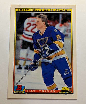 1990-91 BOWMAN HAT TRICKS, HOCKEY, MULTI LISTING, YOU PICK 'EM COMPLETE YOUR SET - Image 1 of 3