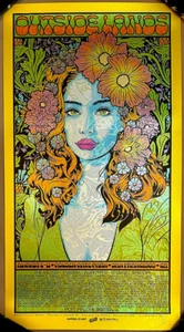 SERIGRAFÍA VARIANTE DORADA OUTSIDE LANDS POR CHUCK SPERRY S/N #6/20 - Imagen 1 de 2