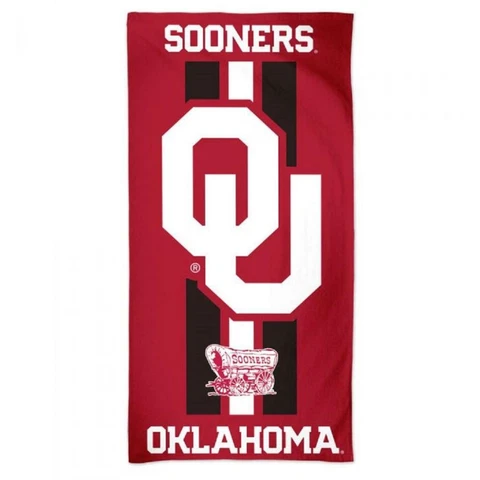 Oklahoma Sooners 30x60 Beach Towel [NEW] NCAA Blanket Vacation Summer Pool Cover