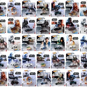 HOT WHEELS 2019-2021 STAR WARS CHARACTER CARS - Pick and choose!! - Picture 1 of 15