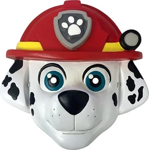 Marshall Plastic Mask Paw Patrol Fancy Dress Halloween Child Costume Accessory - Picture 1 of 1