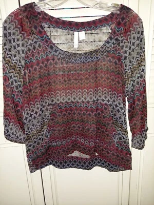 Blusa transparente marca skate Element  Foto 1 de 3