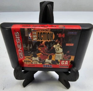 SEGA Genesis NBA Action 94 Video Game Cartridge Only Cleaned & Tested - Picture 1 of 2
