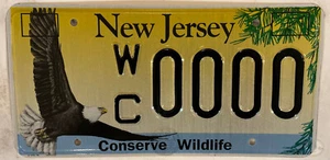 New Jersey WILDLIFE WEISSKOPFSEEADLER Nummernschild Cape May Meadowlands Duke Farms NJ - Bild 1 von 9