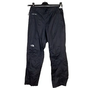 THE NORTH FACE Women Rain Trousers Size S (W31 L28) HYVENT 2,5L Black Nylon - Picture 1 of 10