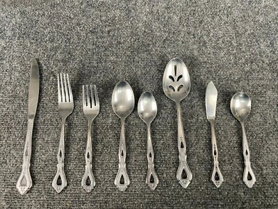 Stanley Roberts * Rogers AUTUMN BALLAD Burnished Stainless Flatware CHOICE (101) - Image 1 of 3
