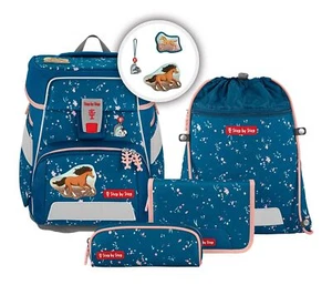 Step by Step Space Schulranzen-Set 5-teilig Wild Horse Ronja petrol - Bild 1 von 5