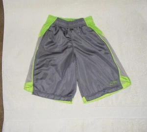 Champion Gray/Lime Green 2 Pocket Shorts - Size 6-7 - Picture 1 of 3