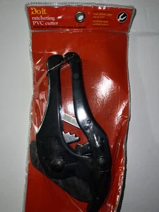 PVC PIPE HOSE PVC CUTTER RATCHETING TYPE CUTS UP TO 1-5/8"  RATCHET HAND CUT - Picture 1 of 4