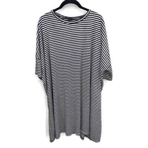 New Look Tunic Women's NEW!! black & white striped dolman sleeve in 14 - Picture 1 of 4