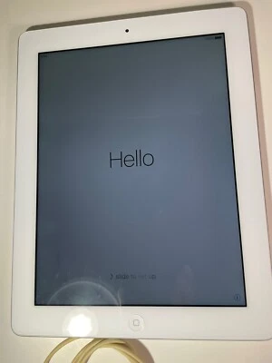 Apple iPad 3.ª generación 16 GB Wi-Fi 9,7 pulgadas gris y blanco paquete A1416 RESET PROBADO Foto 1 de 4
