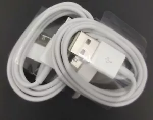 USB Charger Data Cable for Apple iPhone iPod Nano 1st 2nd Gen 2G 3G 3GS 4 4G 4S - Picture 1 of 8