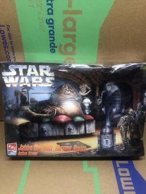 NUEVO EN CAJA SELLADO STAR WARS JABBA LA CABAÑA SALA DEL TRONO MODELO CONJUNTO AMT ERTL 1996 >> Foto 1 de 2