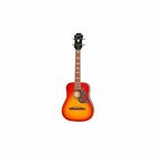 Epiphone Hummingbird Acoustic/Electric Ukulele Outfit (Tenor) Faded Cherry