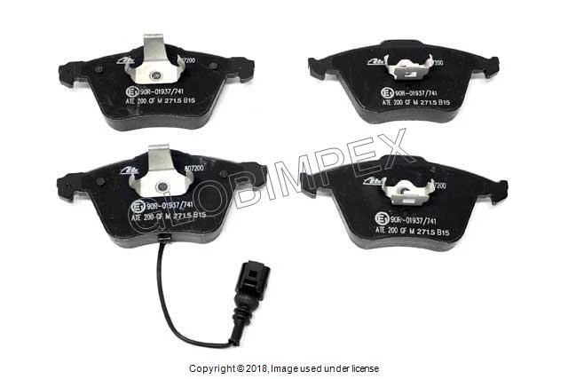 VOLKSWAGEN CC Passat R32 (2006-2011) Brake Pad Set Front ATE + Warranty - Image 1 of 1