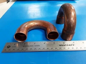 W-060111 MUELLER W 060111 1" X 3-1/4" Curva de retorno de cobre pulido - Cobre - Imagen 1 de 7
