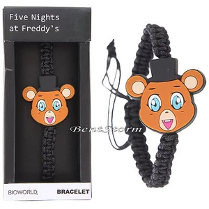 NUEVO BRAZALETE AJUSTABLE FREDDY BEAR FAZBEAR PARA-CORD CINCO NOCHES EN FREDDY'S - Imagen 1 de 3