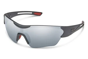 SunCloud Hotline Sonnenbrille matt graphit, polarisierte silberne verspiegelte Gläser neu - Bild 1 von 1