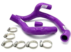 KTM SXF 250 350  2023-2025 WORKS Silicone Y Radiator Hose PURPLE 24-629YWPU - Picture 1 of 18