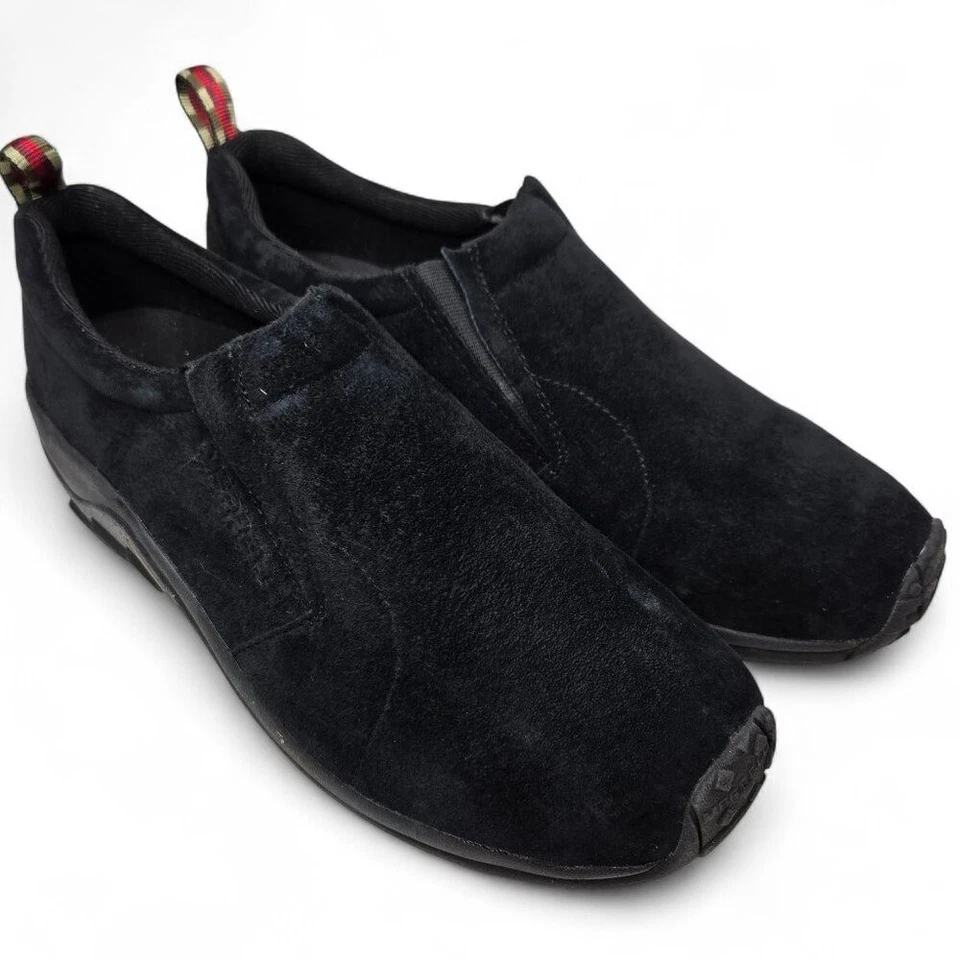 Zapato sin cordones Merrell Jungle Moc para hombre gamuza terreno tracción parte inferior luz 14 Foto 1 de 4