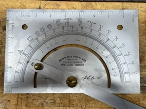 Bridge City Tool Works Bevel Protractor - Picture 1 of 4