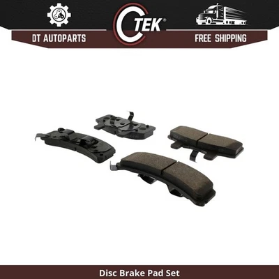 Para 1994-1999 Dodge Ram 1500 | Pastilhas de freio a disco dianteiras centrais | Cerâmica - Imagem 1 de 4