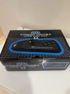 Official Sega Mega Drive Arcade Power Stick II Boxed With Instructions New - Image 1 of 4