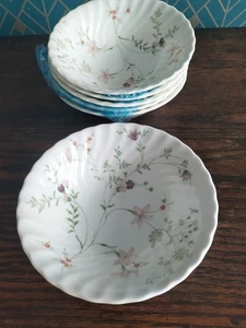 Cuencos acanalados para sopa de frutas Wedgwood CAMPION Bone China 16 cm - Imagen 1 de 4