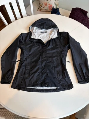 Helly Hansen  Black Hooded Full Zip Rain Jacket Size SP - Image 1 of 4