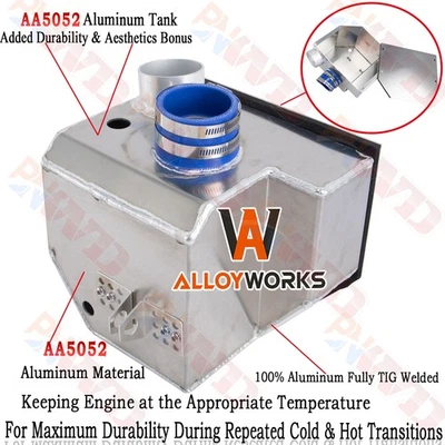 Aluminum Intake Air Box Airbox 2-6 HP For 2014-2019 2016 18 Polaris ACE 500 570 - Image 1 of 4