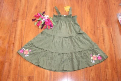 NUEVO CON ETIQUETAS VESTIDO GYMBOREE NIÑA TALLA 6, SOPORTE COLA DE CABALLO Foto 1 de 3