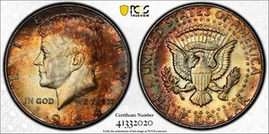 1964 Kennedy Half Dollar PCGS MS63  - Picture 1 of 2